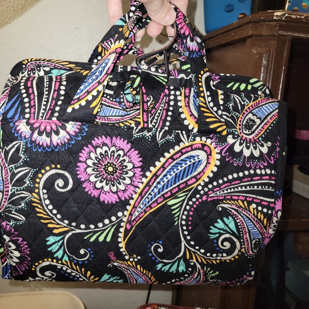 Roll up make up traveling bag